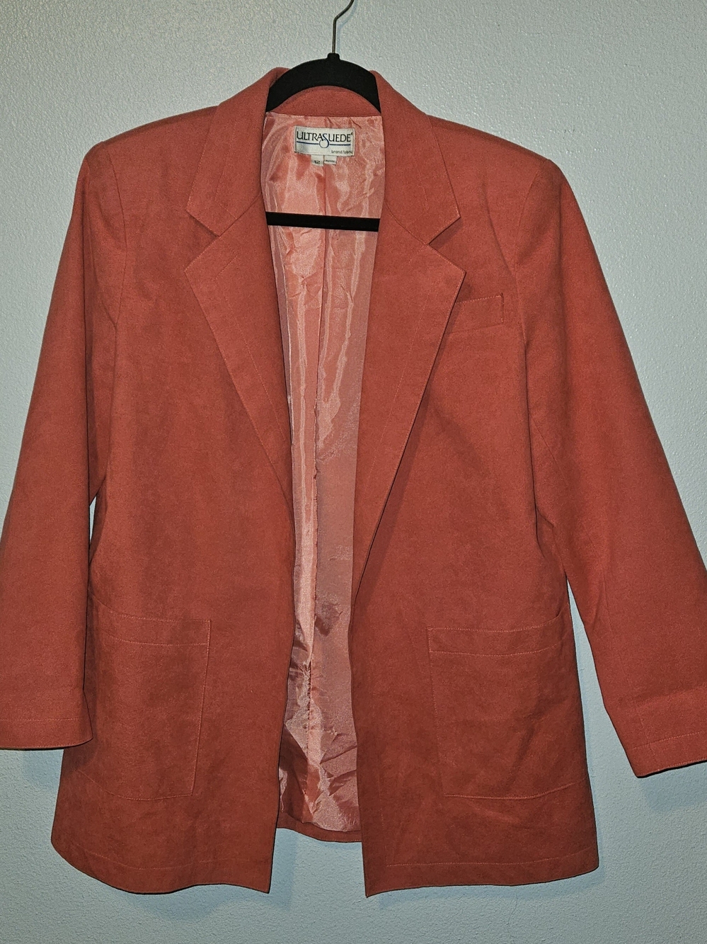 Ultra Suede Coral Blazer Jacket for Women